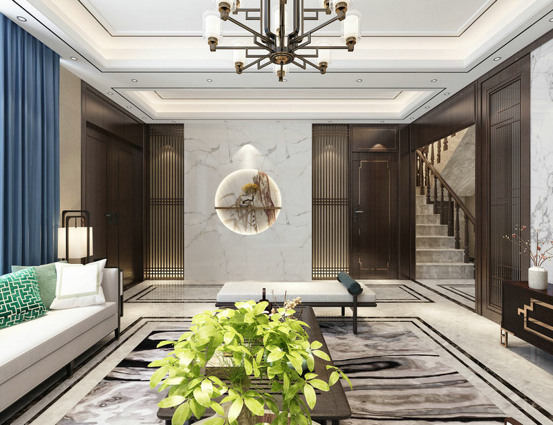 中式案例效果圖